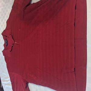 Polo Golf Red Stripe Pima Cotton XXL